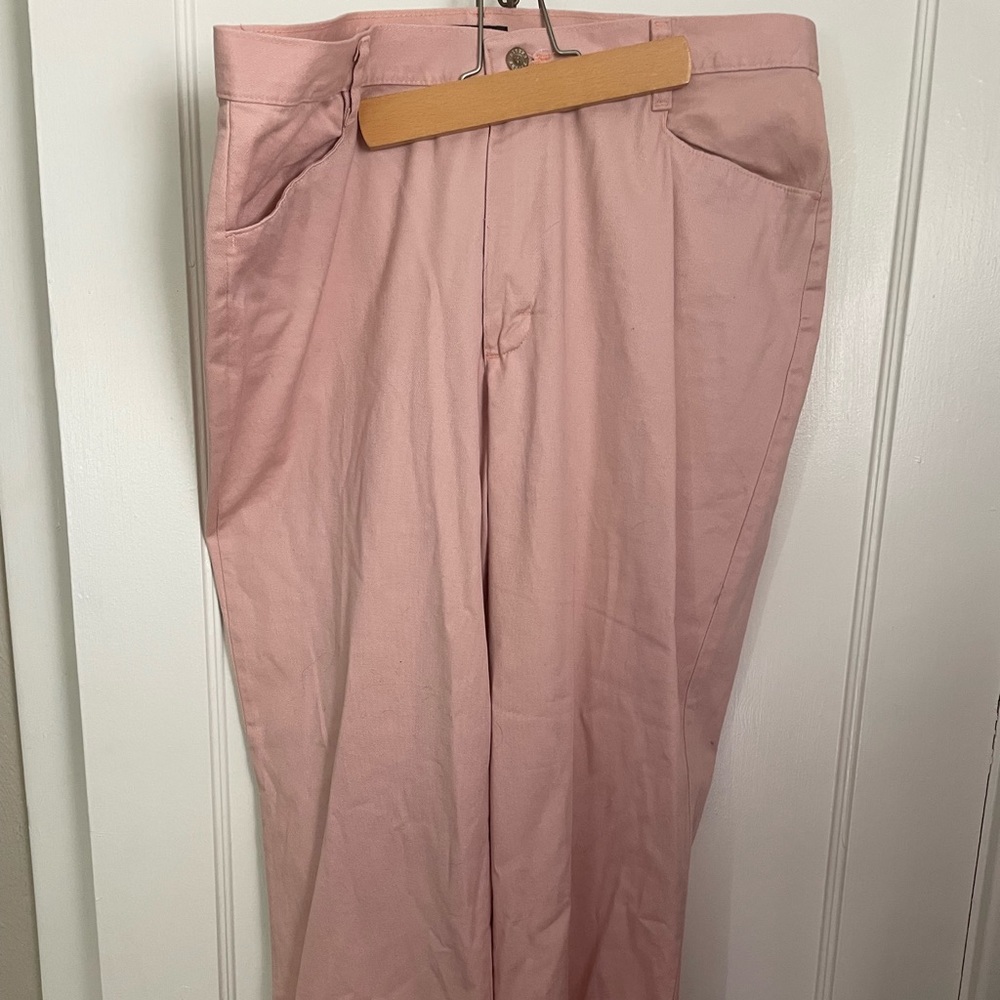 Riders pink denim trousers